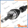 Demi-Arbre de Transmission MTM gauche pour RENAULT | NPW-RE-217, 7833